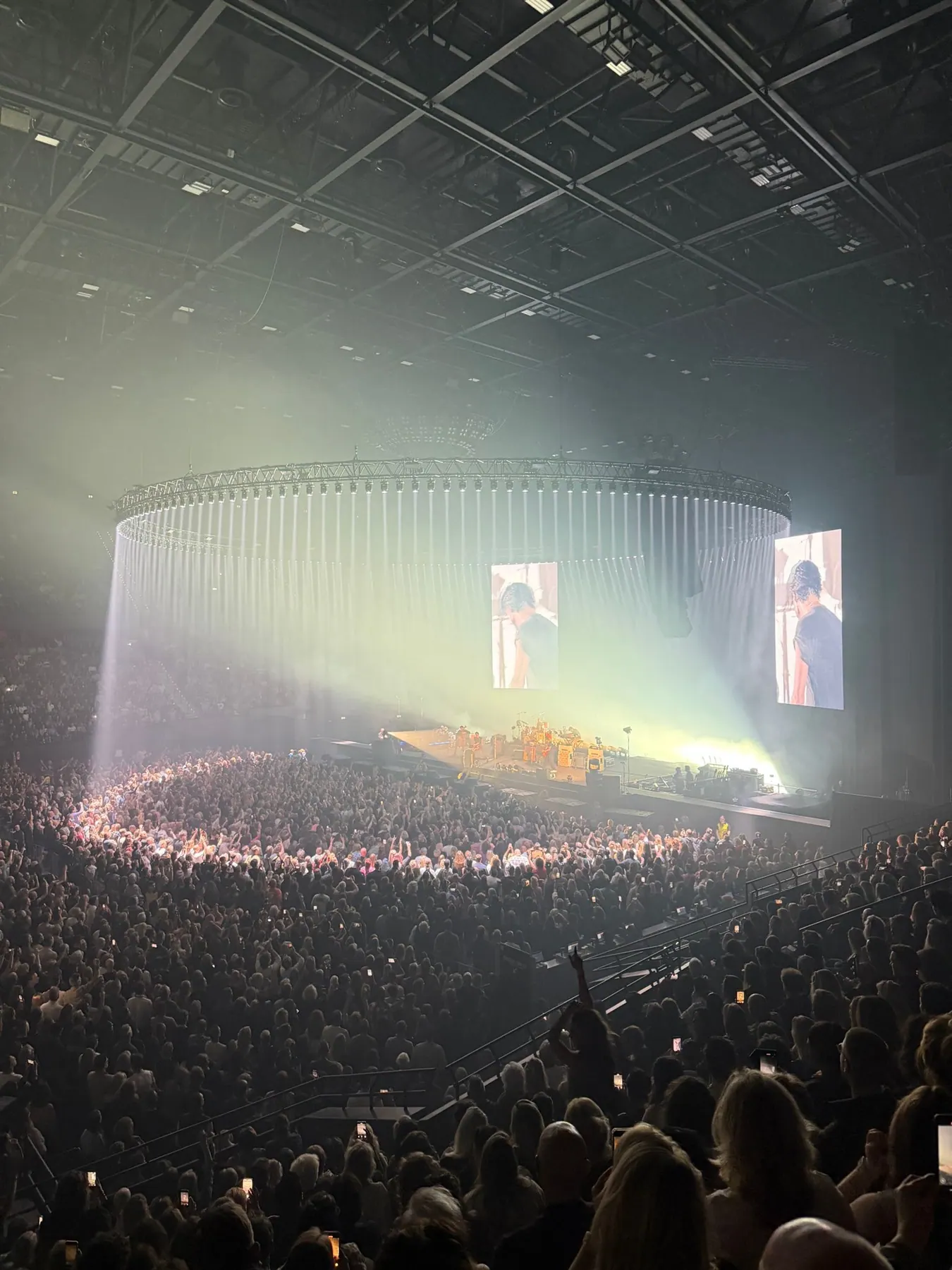 Concertproductie van KANE in een arena